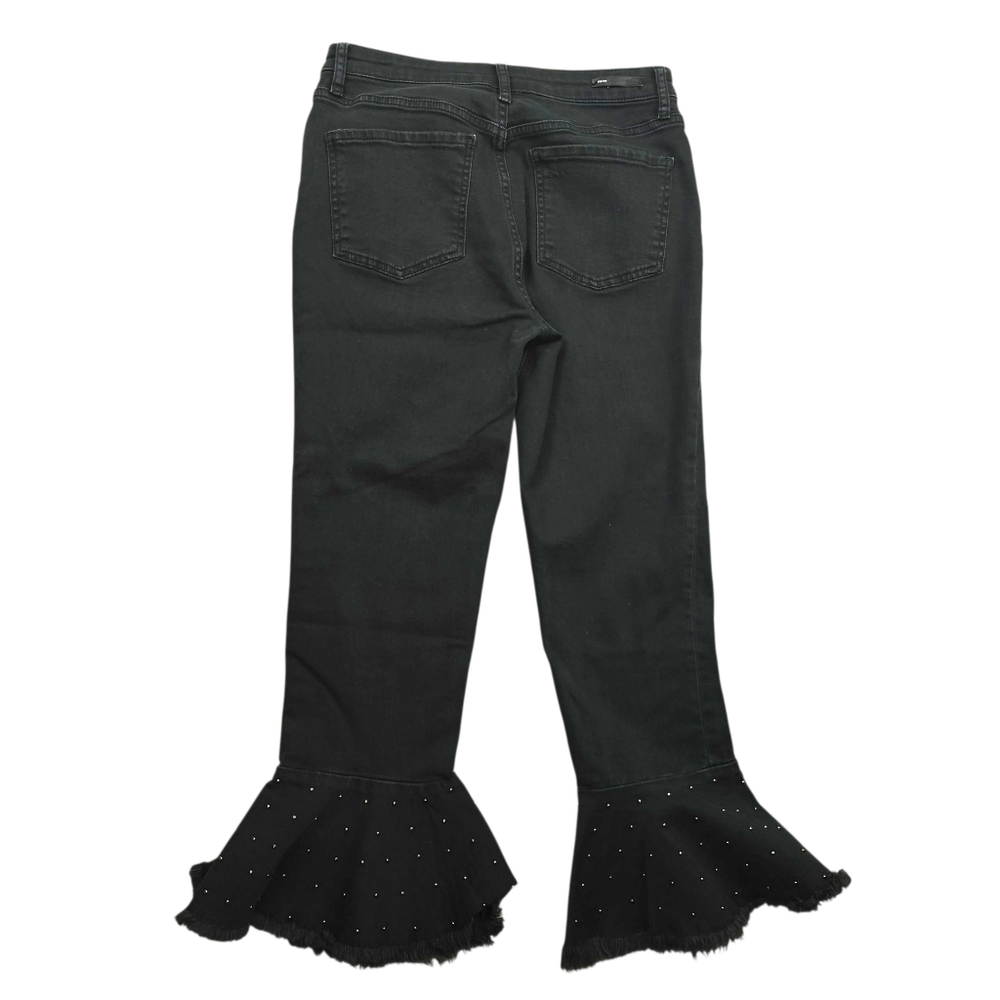 Pilcro Anthropologie High Waist Flared Black Jeans In 27 - Picture 6 of 10